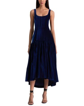 Alice & Olivia Alice + Olivia Diana Structured Midi Dress