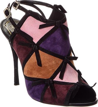 Roger Vivier Suede Sandal
