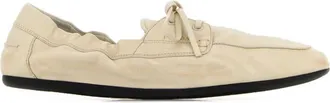 Prada Natural Leather Loafers