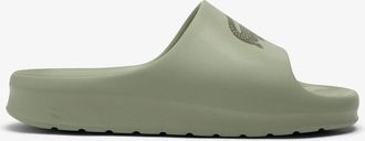 Lacoste Heren Lacoste Serve 2.0 Slippers in Khaki