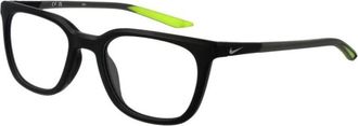 Nike Zwarte Heren Optische Frames Stijlvolle Keuze - Heren - Brillen - Zwart - ONE Size - Accessoires