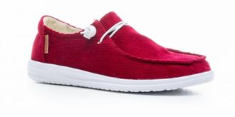 Corkys Footwear Womens Corduroy Kayak Shoes - Medium In Red