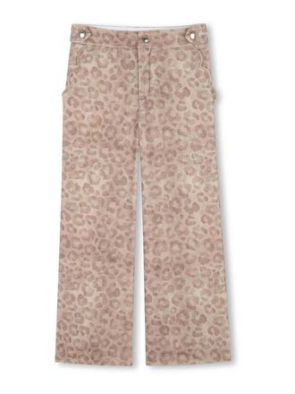 Chlo&eacute; Trousers With Leopard Print