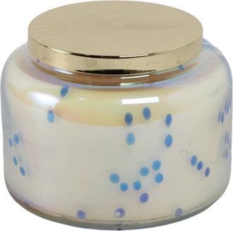 Sagebrook Home 5In 23Oz Verbena Bead Luster Lidded Candle