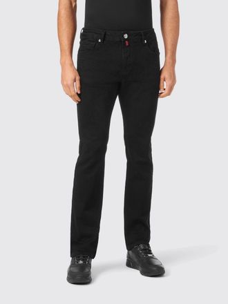 Billionaire Boys Club Jeans straight regular fit in denim stretch con logo ricamato