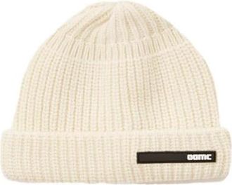 OAMC Gebreide Beanie Hoed Natuurlijk Wit - unisex - Hoeden - Beige - ONE Size - Wol - Accessoires