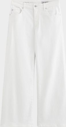 AG - Adriano Goldschmied Saige Wide-Leg Crop Jeans