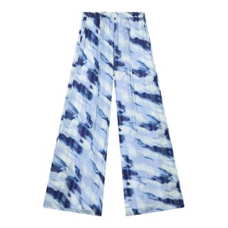 A|X Armani Exchange Wide Trousers, female, Multicolor, Size: S Wide Trousers