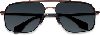 Etnia Barcelona Bluewater Polarized OGBK Mens Sunglasses Orange Size 63