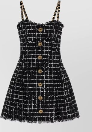 Balmain tweed mini dress