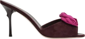 Roger Vivier Schoenen, Dames, Roze, 38 EU, Su&egrave;de, Epine Rose Mule T.85