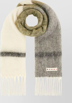 Marni mohair alpaca wool scarf
