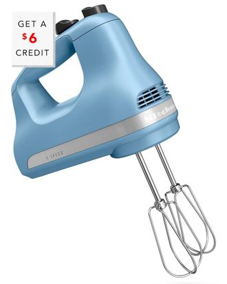 KitchenAid Kitchenaid 5 Speed Blue Ultra Power Hand Mixer With $6 Credit