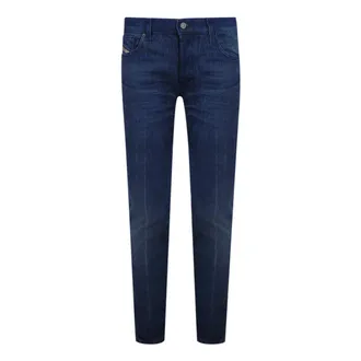 Diesel 1995 D-sark Donkerblauwe Denim Broek