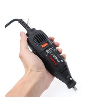 Trade Shop Trade Shop - Amoladora Taladro Drimel Multipro 130 Watt Mini Multiusos Multifuncion