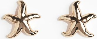 H&M Seestern-Ohrringe - Goldfarben