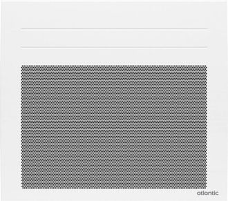 Atlantic Soliusneo Radiador El&eacute;ctrico Horizontal 1500 W, Panel De Control Digital