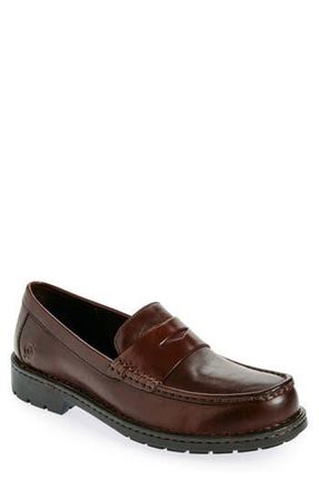 B&oslash;rn Langley Penny Loafer in Brown F/G at Nordstrom Rack, Size 13