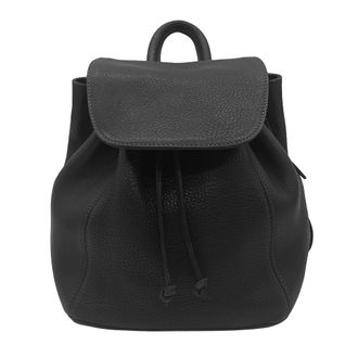 Coach Black Leather Backpack (Pre-Owned)