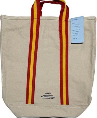 Puebco School College Tote Bag in Red X Yellow at Nordstrom