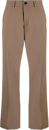 Closed Bryson Wijde Broek - Dames - Wijde Broeken - Bruin - W26 - Wol - Broeken