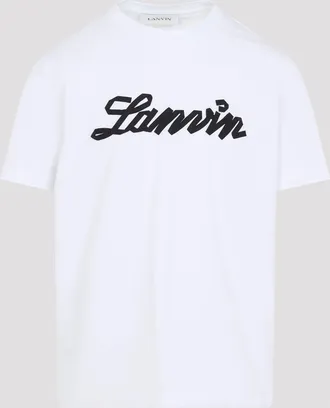 Lanvin Embroidered Logo T Shirt