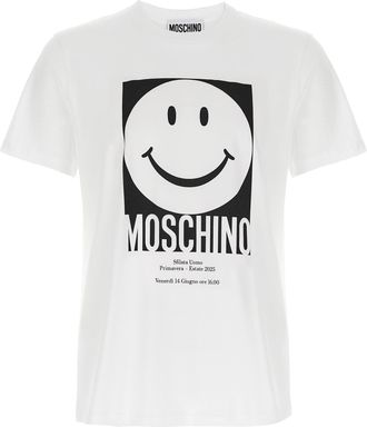 Moschino Mens Smiley T-Shirt