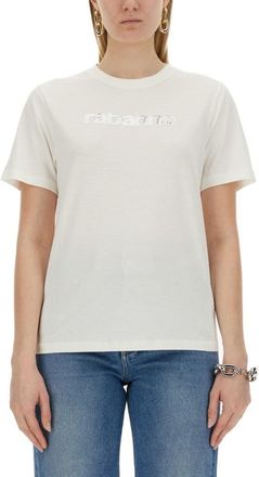 Paco Rabanne Classic Crew-Neck T-Shirt With Subtle Logo Detail