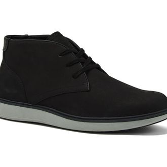 Lands End Nubuck Chukka Lace Up Boots in Black at Nordstrom, Size 10.5