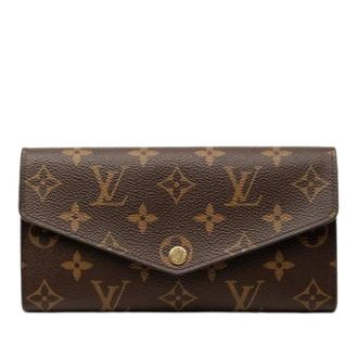 Louis Vuitton Pre-owned Wallets, female, Brown, Size: ONE SIZE Pre-owned The Sarah Wallet