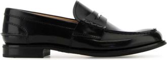 Churchs Pembrey W5 Penny Loafers - Dames - Loafers - Zwart - 41 EU - Leer - Schoenen