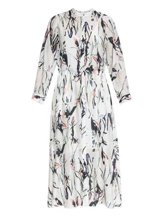 Munthe floral-print dress - White