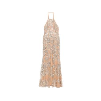Elie Saab Sequin Embellished Maxi Dress