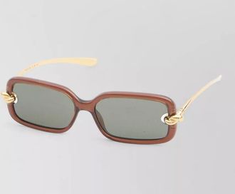 Bottega Veneta rectangular sunglasses