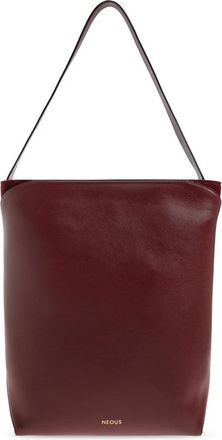Neous Thea Schoudertas - Dames - Shoppers - Rood - ONE Size - Satijn - Tassen