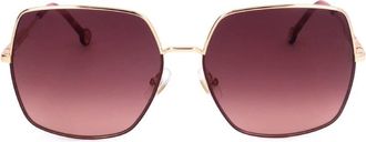 Carolina Herrera Pink Shaded Square Ladies Sunglasses HER 0139/S 0NOA/3X 60