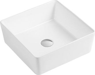 Clifton White Premium 390mm Square Countertop Basin
