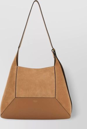 Jimmy Choo London diamond suede leather medium shoulder bag
