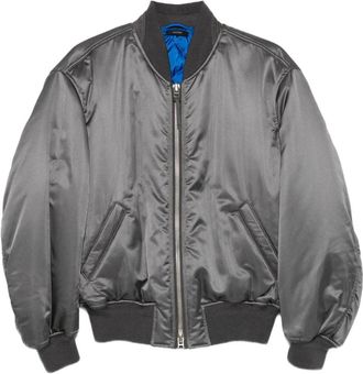 Tom Ford Giacca Bomber In Raso-Uomo