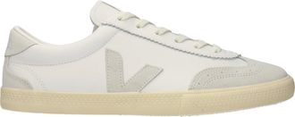 Veja Sneakers Volley Herrens Leder Wei&szlig;/Hellgrau