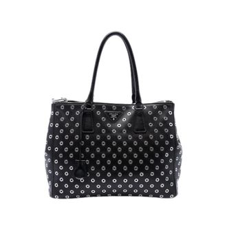 Prada Pre-owned Satchel - Dames - Pre-owned - Zwart - Maat: ONE Size Leer