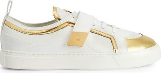 Giuseppe Zanotti Zenas panelled leather trainers - women - Leather/PVC/Rubber/Fabric - 38 - White