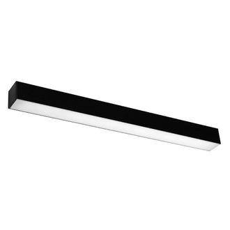 Sollux Lighting Minimalistic Wall Lamp 6x67x6cm 1xLight 4000K in Black | Size: 6 x 67 x 6 cm