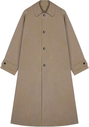 Masscob Vinson Gabardine Jas - Dames - Mantel - Beige - M/L - Katoen - Jassen