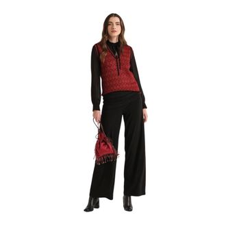 Maliparmi Pantaloni in Tecno Jersey - - Trousers - Donna - Nero - L