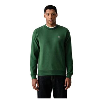 Lacoste Sudadera de Felpa de Corte Cl&aacute;sico - Sweatshirts & Hoodies - Hombre - Verde - 2XL