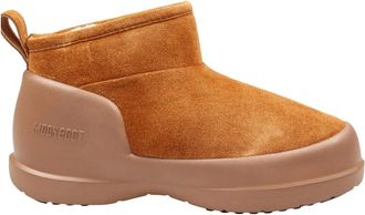 Moon Boot Mezzaluna Low Boots - Dames - Winterlaarzen - Bruin - 40 EU - Leer - Schoenen