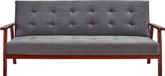 Salesfever Schlafsofa »Skagen 3-Sitzer Sofa« Holzgestell Sofa: Entspannung und Schlaf auf 190cm Breite