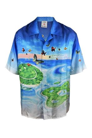 Casablanca Beyond Destiny-shirt Blauw