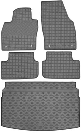 OEM Volkswagen T-cross Suv Desde Abril De 2019. Juego De Alfombrillas De Goma Para Coche Y Alfombrilla Para Maletero